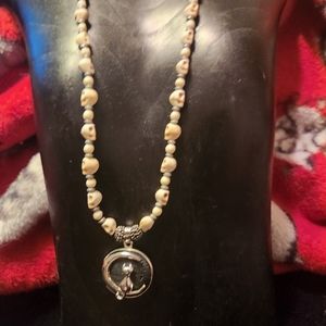 Cats and skulls necklace